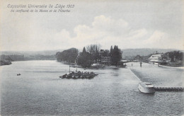 BELGIQUE - Liège - Exposition Universelle - Au Confluent De La Meuse Et De L'ourthe - Carte Postale Ancienne - Liège