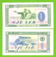 ALBANIA 1 LEK 1976 P-40 UNC - Albanië