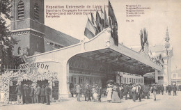 BELGIQUE - Liège - Exposition Universelle - Train De Luxe - Wagons Lits - Carte Postale Ancienne - Liège