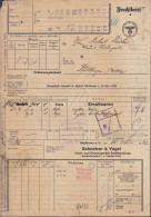 EISENBAHN FRACHTBRIEF  15.1.1942 Für Haushaltswaren Von Heilbronn Nach Pfullingen - Chemin De Fer