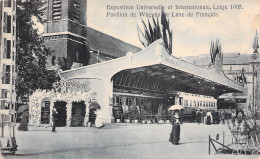 BELGIQUE - Liège - Exposition Universelle - Pavillon Wagons De Luxe De Français - Carte Postale Ancienne - Liège