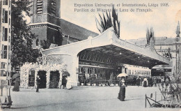 BELGIQUE - Liège - Exposition Universelle - Pavillon Wagons De Luxe De Français - Carte Postale Ancienne - Lüttich