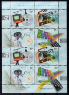 Argentina - 2001 - Souvenir Sheet - 50 Años De Television Argentina - Neufs