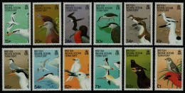 BIOT 1990 - Mi-Nr. 94-105 ** - MNH - Vögel / Birds (II) - Territorio Británico Del Océano Índico