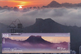 2023 HONG KONG LANDSCAPE MOUNTAINS MS MC - Maximum Cards