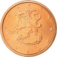 Finlande, 2 Euro Cent, 2004, FDC, Copper Plated Steel, KM:99 - Finland