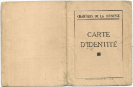 CHANTIERS DE JEUNESSE CARTE D'IDENTITE CROTENAY LOIRE - Guerre De 1939-45