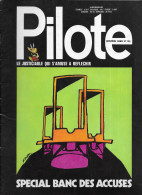 PILOTE 1973 - NUMERO 705 - SPECIAL BANC DES ACCUSES, ACHILLE TALON, LIEUTENANT BLUEBERRY, LUCKY LUKE, ASTERIX EN CORSE.. - Pilote