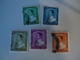 LIBAN  LEBANON   USED 5  STAMPS KINGS - Lebanon