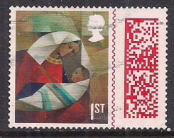 GB 2021 QE2 1st Christmas Used Self Adhesive Barcoded SG 4607 ( F936 ) - Used Stamps
