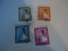 LIBAN  LEBANON   USED 4  STAMPS CHEHAB - Lebanon