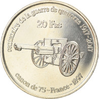Monnaie, France, 20 Francs, 2017, Glorieuses, SPL, Cupro-nickel Aluminium - Otros & Sin Clasificación