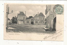 Cp, 86, LENCLOITRE, L'hôtel De Ville, Voyagée, Dos Simple, Ed. Ch. Arambourou, Phot. Chatellerault - Lencloitre