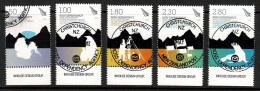 Ross Dependency 2009 Antarctic Treaty Anniversary  Marginal Set Of 5 Used - Gebraucht