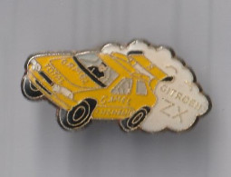 PIN'S THEME RALLYE   CITROEN  ZX   EPOXY  SPONSOR CAMEL - Rally