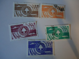 LIBAN  LEBANON   USED  STAMPS 5 TREE EMBLEM - Libanon