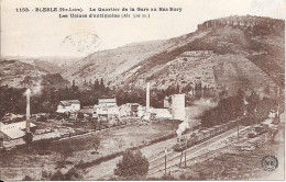 BLESLE - Le Quartier De La Gare Au Bas Bory - Les Usines D'antimoine - Blesle