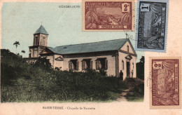 Guadeloupe - Basse Terre, La Chapelle St Saint Yacinthe En 1910 - Carte Colorisée - Madagascar