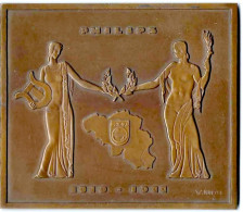 Philips : Ste An Belge -1919 -1944  -Medaille /plaquette Getekend W Kreitz - Firma's