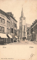 BELGIQUE - Arlon - L'Eglise - Nels - Charette - Enfants - Rues - Carte Postale Ancienne - Arlon