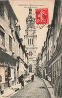 FRANCE - Avranches - Eglise Saint-Gervais - Rue Des Trois-Rois - Carte Postale Ancienne - Avranches