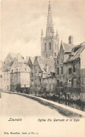 BELGIQUE - Louvain - Eglise Ste Gertrude Et La Dyle - Carte Postale Ancienne - Leuven