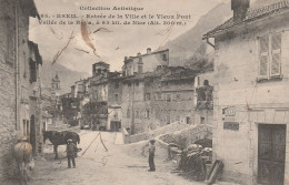 06 - BREIL - Entrée De La Ville Et Le Vieux Pont - Breil-sur-Roya