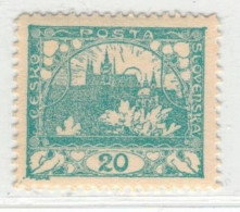 Tchécoslovaquie 1918 Mi  4 A (Yv 33), (MH) Trace De Charniere, Dentelé 11 1/2 - Unused Stamps