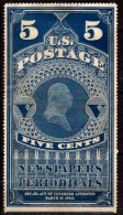 DB-128- U.S.A.- Emissione Del  1865 (sg) NG - Qualità A Vostro Giudizio. - Newspaper & Periodical