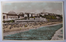 ROYAUME-UNI - ANGLETERRE - DORSET - BOURNEMOUTH - East Beach & Cliff - 1955 - Bournemouth (a Partire Dal 1972)
