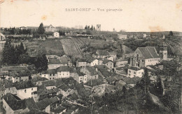 FRANCE - Saint Chef - Vue Générale - Village -Carte Postale Ancienne - Saint-Michel-Chef-Chef