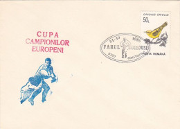 SPORTS, RUGBY, EUROPEAN CHAMPIONS CUP, FARUL- TOULOUSE GAME POSTMARK, SPECIAL COVER, 1995, ROMANIA - Rugby