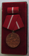 DDR East Germany Communism Medaille Medal With Box - Duitsland