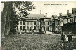 62 AVESNES LE COMTE ENV CHATEAU DU CAUROY COUR D HONNEUR 3 ENFANTS - Avesnes Le Comte