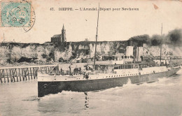 FRANCE - Dieppe - L'Arundel - Départ Pour Newhaven - Carte Postale Ancienne - Dieppe