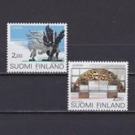 FINLAND 1993, Sc# 908-909,Europe CEPT, Sculptures, MNH - Neufs