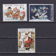 FINLAND 1996, Sc# 1023-1025, Christmas, MNH - Nuovi