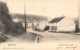 BELGIQUE - Bruxelles - Boitsfort - Chaussée De La Hulpe - Carte Postale Ancienne - Watermaal-Bosvoorde - Watermael-Boitsfort