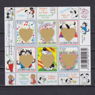 FINLAND 1998, Sc# 1072, Valentine's Day Surprise Stamps, MNH - Nuovi