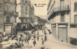 Limoges * La Rue Des Halles * Pharmacie * Jour De Marché Foire - Limoges