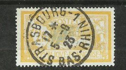 France  N° 145 Merson  Jaune Et Bleu    Oblitéré Strasbourg Le 05/08/1923    B/TB   Voir Scans  Soldé ! ! ! - Used Stamps