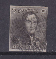 Belgique - COB 1 Oblitéré - Valeur 90 Eruos - 1849 Epaulettes