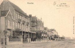 BELGIQUE - Knocke - Vue Sur Les Maisons Au Bord De La Route - Carte Postale Ancienne - Knokke