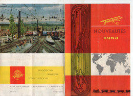 Catalogue TRAINS FLEISCHMANN 1963 - Français