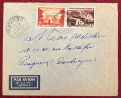 A.E.F. Divers Sur Enveloppe TAD MIMONGO, Gabon 2.9.1959 - (B3567) - Storia Postale
