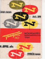 Catalogue TRAINS FLEISCHMANN 1964 Avec Tarifs - Französisch