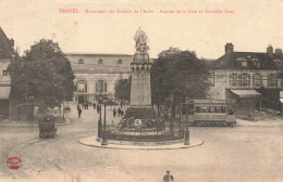 Troyes * Place * Avenue De La Gare Et Nouvelle Gare * Monument Des Enfants De L'aube * Tram Tramway - Troyes