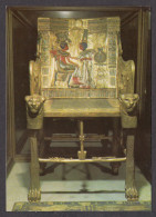 114513/ CAIRO EGYPTIAN MUSEUM, Tutankhamun Treasure, Throne - Musées