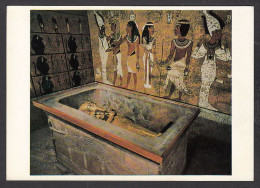 114509/ CAIRO EGYPTIAN MUSEUM, First Sarcophagus Of Tutankhamun - Musei