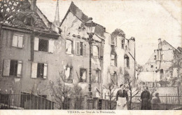 FRANCE - Thann - Vue De La Promenade - Femmes Dans Ma Rue - Maison Incendiée - Carte Postale Ancienne - Thann